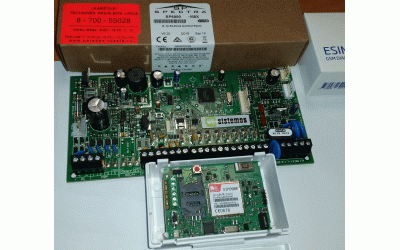 Eldes GSM ESIM022 jungimas su centralėmis