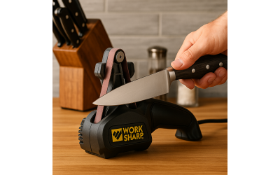 Geriausias peilių galąstuvas – Work Sharp apžvalga ir privalumai Geriausias peilių galąstuvas – Work Sharp apžvalga ir privalumai