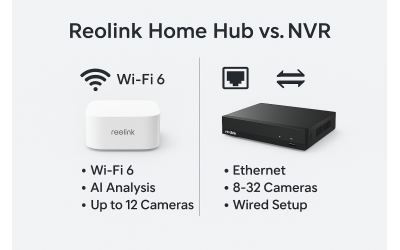 Reolink Home Hub ar NVR – kas geriau jūsų namų saugumui? Reolink Home Hub ar NVR – kas geriau jūsų namų saugumui?