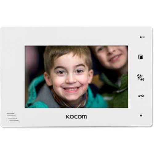 KCV-A374SD spalvotas 7'' LCD monitorius telefonspynei, su atmintimi.