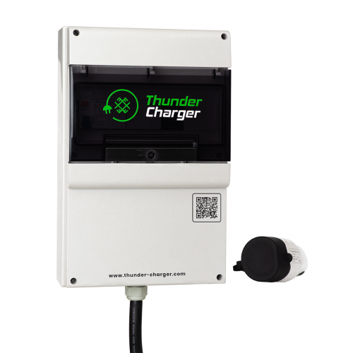 Thunder Charger WallBox 22kW (integruotas kabelis)