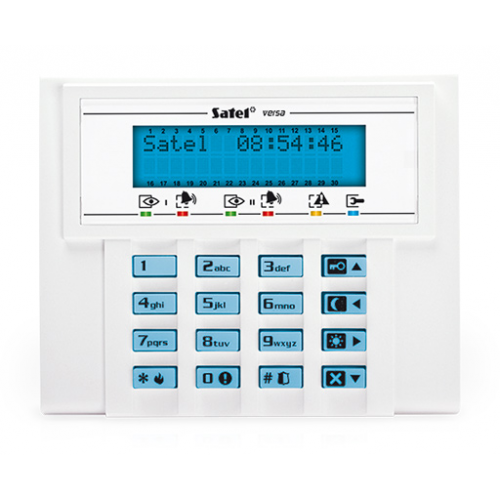 SATEL VERSA-LCD-BL LCD klaviatūra Versa centralėms