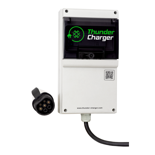 Thunder Charger WallBox 7,2kW įkrovimo stotelė (integruotas kabelis)