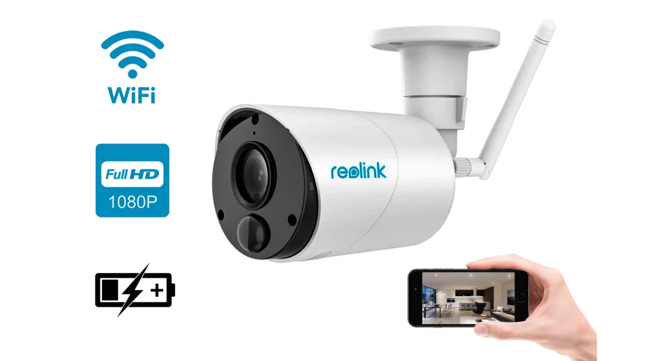 WiFi belaidė kamera Reolink Argus Eco/Argus Series B320