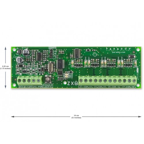 ZX8SP Paradox 8 zonų išplėtimo modulis