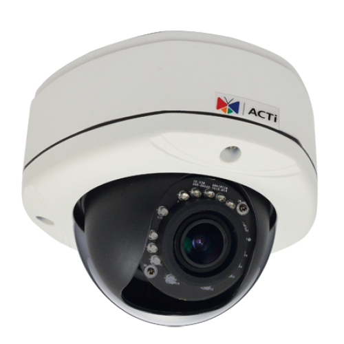 Skaitmeninė vidaus kamera 1MP ACTi D81A, F2.8-12