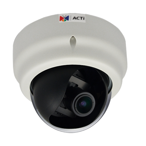Skaitmeninė vidaus kamera 1MP ACTi E66A, F2.8-12