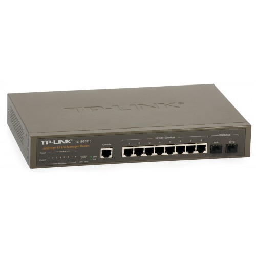 Komutatorius 8Port +2SFP TP-Link TL-SG3210