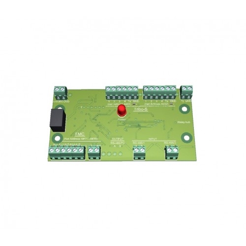 Forteza Relay hub skirtas sujungti FMC 24 Pro ir TRIBO-S su centralizuota apsaugos sistema