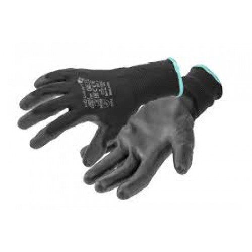 Pirštinės padengtos polisteriu Hogert JAGST HT5K757-11 (11 dydis, juodos) Pirštinės padengtos polisteriu Hogert JAGST HT5K757-11 (11 dydis, juodos)