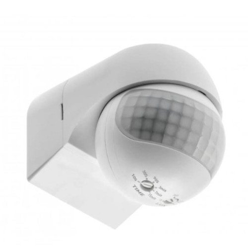 GTV CR-13 judesio daviklis CR-CR13000-00 (180°, baltas, 20m, IP20) GTV CR-13 judesio daviklis CR-CR13000-00 (180°, baltas, 20m, IP20)