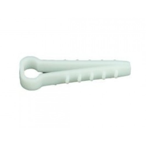 Kaištis apkabėlė 2x2,5mm Pawbol H.7311 (100 vnt, baltas) Kaištis apkabėlė 2x2,5mm Pawbol H.7311 (100 vnt, baltas)