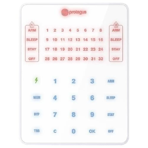 Klaviatura Trikdis FLEXi SK LED W