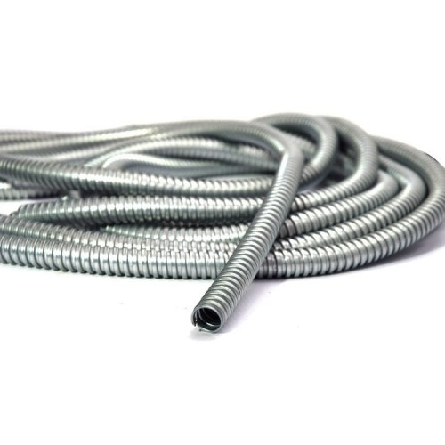 Gofruotas metalinis vamzdis D22 (ritė 50m)