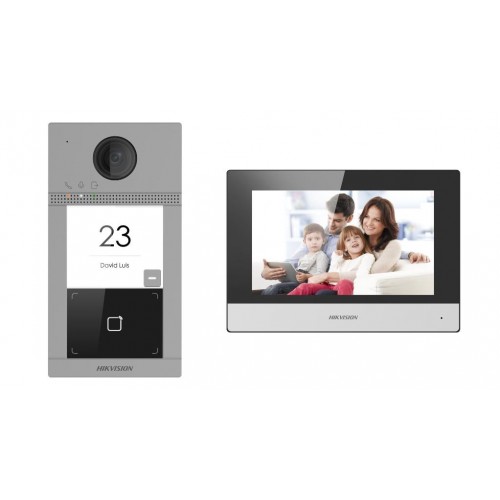Hikvision SP telefonspynės komplektas DS-KIS604-S(C) Hikvision SP telefonspynės komplektas DS-KIS604-S(C)