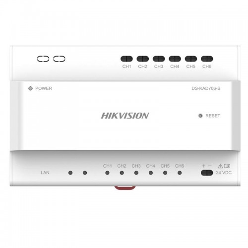 Dviejų laidų vaizdo/garso skirstytuvas Hikvision DS-KAD706-S Dviejų laidų vaizdo/garso skirstytuvas Hikvision DS-KAD706-S