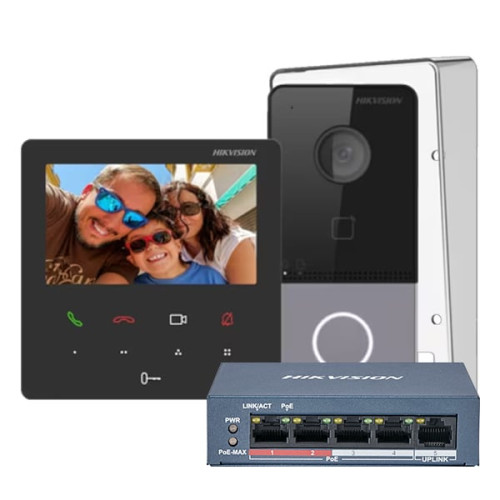 Hikvision SP telefonspynės komplektas DS-KIS606-P Hikvision SP telefonspynės komplektas DS-KIS606-P