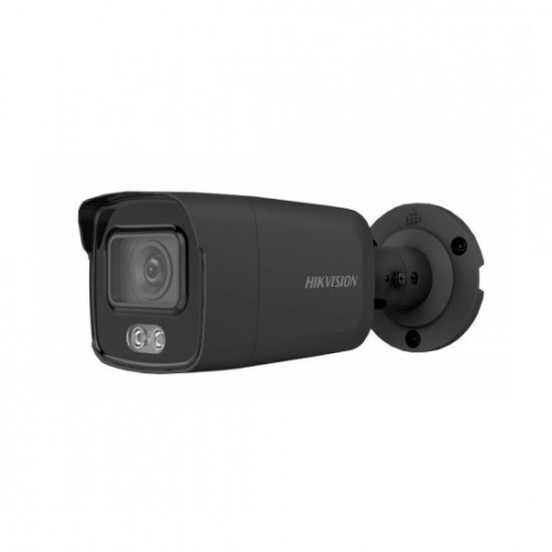 Hikvision bullet DS-2CD2T47G2-L F4 (be bazės), (juoda, 4 MP, 60 m. LED, ColorVu)