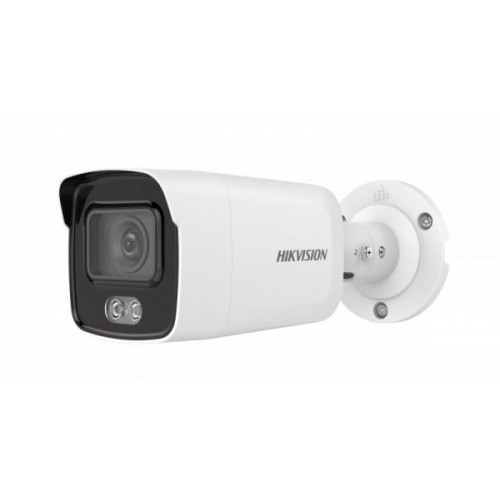 Hikvision bullet DS-2CD2087G2-L F4 (balta, 8 MP, 40 m. LED, AcuSense )