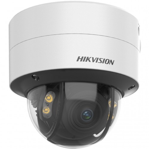 Hikvision dome DS-2CD2747G2-LZS F3.6-9 (balta, 4 MP, 40 m. LED, ColorVu) Hikvision dome DS-2CD2747G2-LZS F3.6-9 (balta, 4 MP, 40 m. LED, ColorVu)