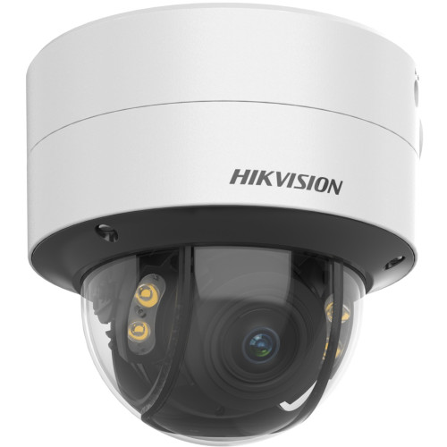 Hikvision dome DS-2CD2747G2-LZS F3.6-9 (balta, 4 MP, 40 m. LED, ColorVu)