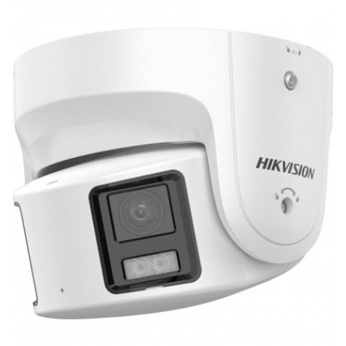 Hikvision dome DS-2CD2387G2P-LSU/SL(C) F4 (balta, 8 MP, 30 m. LED, ColorVu )