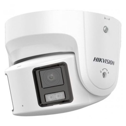 Hikvision dome DS-2CD2387G2P-LSU/SL(C) F4 (balta, 8 MP, 30 m. LED, ColorVu, panoraminė 180°)