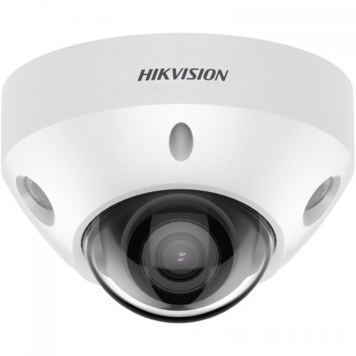 Hikvision mini dome DS-2CD2547G2-LS(C) F4 (balta, 4 MP, 30 m. IR, ColorVu)