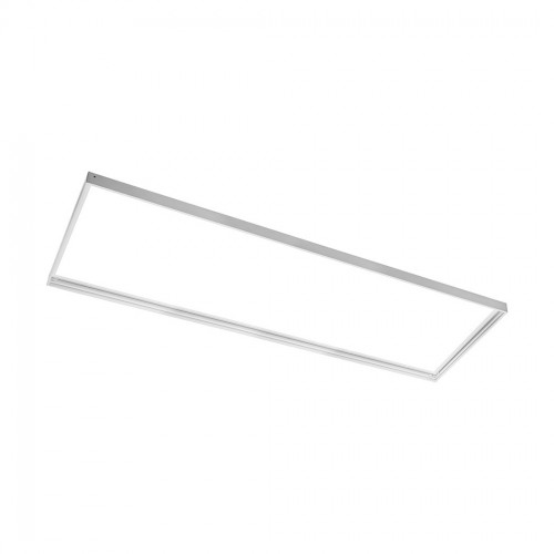Virštinkinis aliuminis rėmelis LED panelei (30x120, baltas) GTV RM-KNG300X120-00 Virštinkinis aliuminis rėmelis LED panelei (30x120, baltas) GTV RM-KNG300X120-00