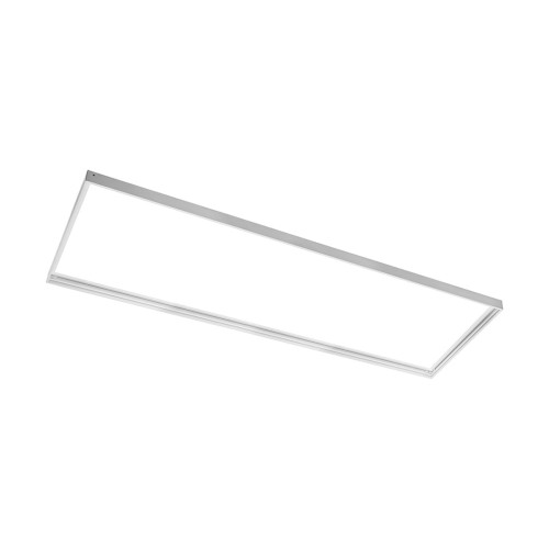 Virštinkinis aliuminis rėmelis LED panelei (30x120, baltas) GTV RM-KNG300X120-00
