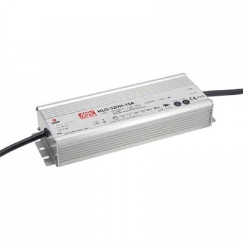 Impulsinis maitinimo šaltinis LED 24V 320W 13.34A, PFC, IP67 dimeriuojamas, MEAN WELL, HLG-320H-24B Impulsinis maitinimo šaltinis LED 24V 320W 13.34A, PFC, IP67 dimeriuojamas, MEAN WELL, HLG-320H-24B