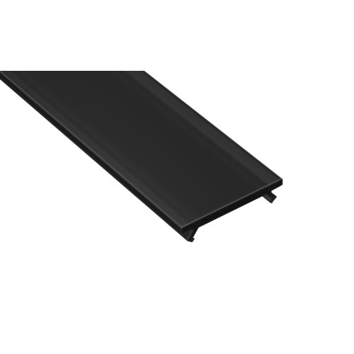 Matinis dangtelis profiliams A B C D Y (2m, juodas) Matinis dangtelis profiliams A B C D Y (2m, juodas)