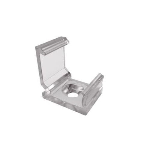 Skaidrus paviršinis profilio tvirtinimas C tipo LED juostoms LUMINES Skaidrus paviršinis profilio tvirtinimas C tipo LED juostoms LUMINES