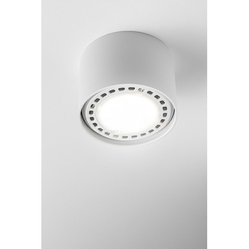 SAKURA apvalus lubinis šviestuvas (baltas, 120x85) GTV OS-SAKES111-10