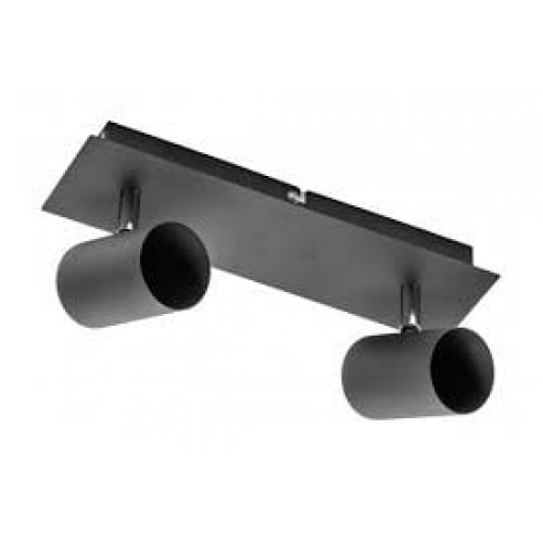 VENETO šviestuvas prie sienos (juodas, 20W, 2xGU10, IP20) GTV OS-VEN20WO2-00 VENETO šviestuvas prie sienos (juodas, 20W, 2xGU10, IP20) GTV OS-VEN20WO2-00