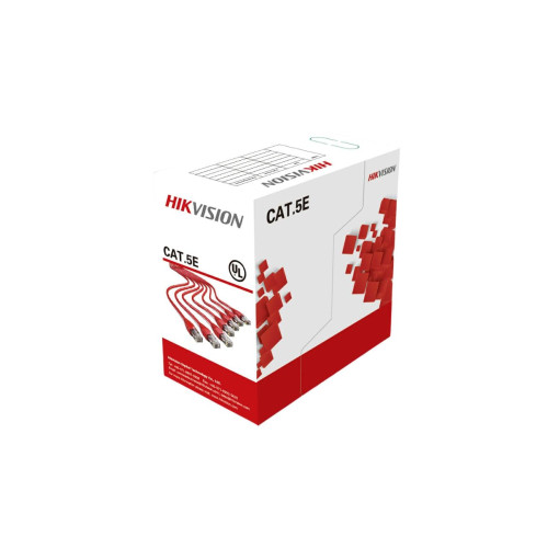 Kabelis ryšio Hikvision UTP 5E (Gysla-0.50mm, ritė 305m) DS-1LN5E-S Kabelis ryšio Hikvision UTP 5E (Gysla-0.50mm, ritė 305m) DS-1LN5E-S