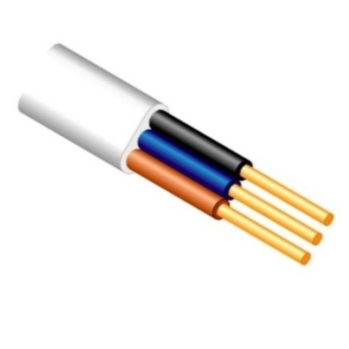 Plokščias instaliacinis kabelis YDYp 3x1.5 (100 m)