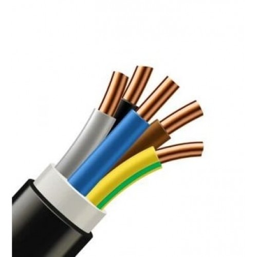 Prysmian Group CYKY 5x4 mm2 jėgos kabelis (100 m, monolitinis)