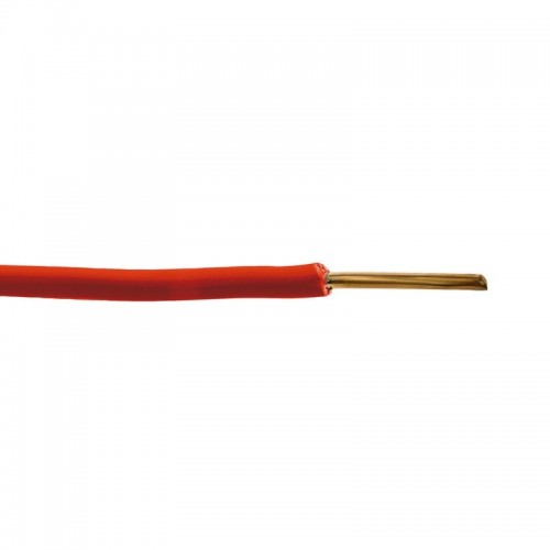 Elpar H07V-U (YDY) 1x4 mm2 vienagyslis laidas (monolitinis, raudonas, 1 m) Elpar H07V-U (YDY) 1x4 mm2 vienagyslis laidas (monolitinis, raudonas, 1 m)