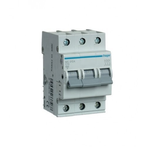 Automatinis jungiklis Hager MC340 (40A, 3P, 400V, 6kA) Automatinis jungiklis Hager MC340 (40A, 3P, 400V, 6kA)