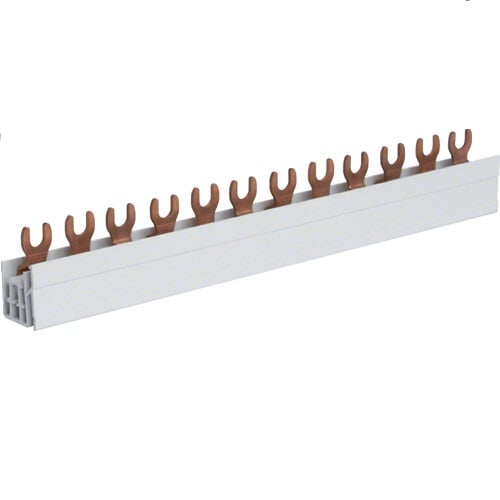 Izoliuota sujungimo šyna Hager KDN363A (3P, 12 mod., 10mm) Izoliuota sujungimo šyna Hager KDN363A (3P, 12 mod., 10mm)