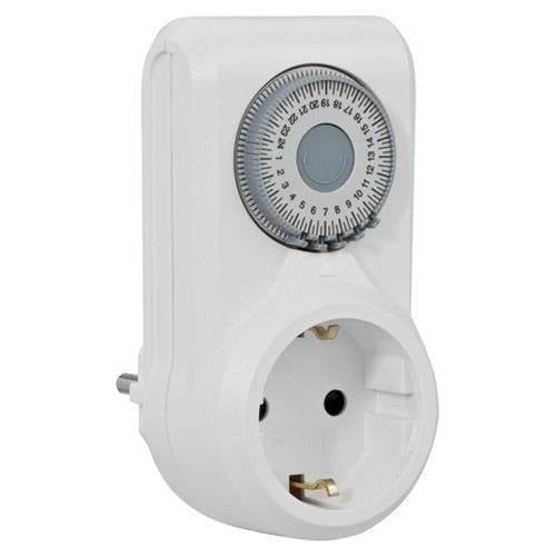 Kištukinis lizdas su laikmačiu 699811 (15min-24val) Kištukinis lizdas su laikmačiu 699811 (15min-24val)