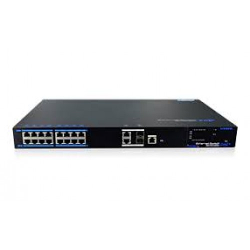 16 prievadų, 16 PoE komutatorius UTEPO UTP7216E-POE-L2