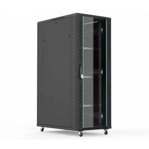 Komutacinė spinta 19'' pastatoma 42U 800x800x2050 (nesurinkta, juoda) Komutacinė spinta 19'' pastatoma 42U 800x800x2050 (nesurinkta, juoda)