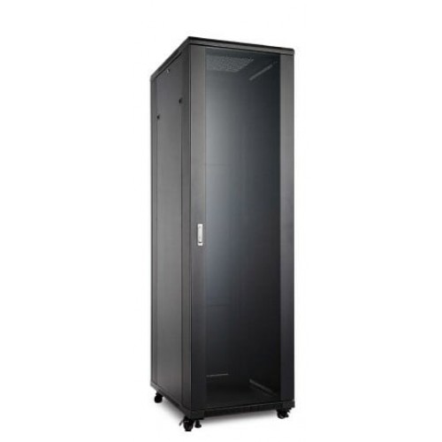 Komutacinė spinta 19'' pastatoma 42U 600x800x2055 (surinkta, juoda) Komutacinė spinta 19'' pastatoma 42U 600x800x2055 (surinkta, juoda)