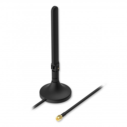 Magnetinė antena Teltonika PR1KS536 5G SMA male (1.5m kabelis) Magnetinė antena Teltonika PR1KS536 5G SMA male (1.5m kabelis)