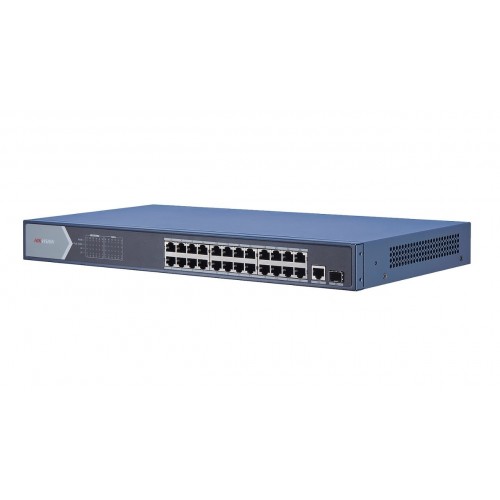 Hikvision 26 prievadų 24 PoE prievadų komutatorius DS-3E0526P-E/M Hikvision 26 prievadų 24 PoE prievadų komutatorius DS-3E0526P-E/M