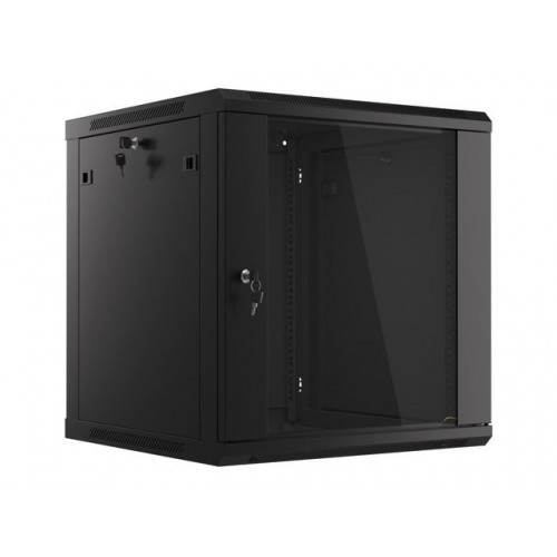 Komutacinė spinta 19'' pakabinama 12U 600x450x635 (juoda, nesurinkta) Komutacinė spinta 19'' pakabinama 12U 600x450x635 (juoda, nesurinkta)