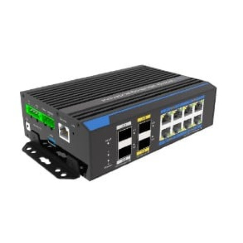 12 prievadų, 8 PoE prievadų komutatorius UTEPO UTP7612S-PSD360 12 prievadų, 8 PoE prievadų komutatorius UTEPO UTP7612S-PSD360