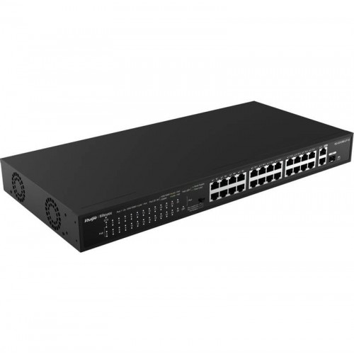 18 prievadų komutatorius Ruijie Reyee RG-ES118GS-P (Nevaldomas, 16 x PoE+) 18 prievadų komutatorius Ruijie Reyee RG-ES118GS-P (Nevaldomas, 16 x PoE+)